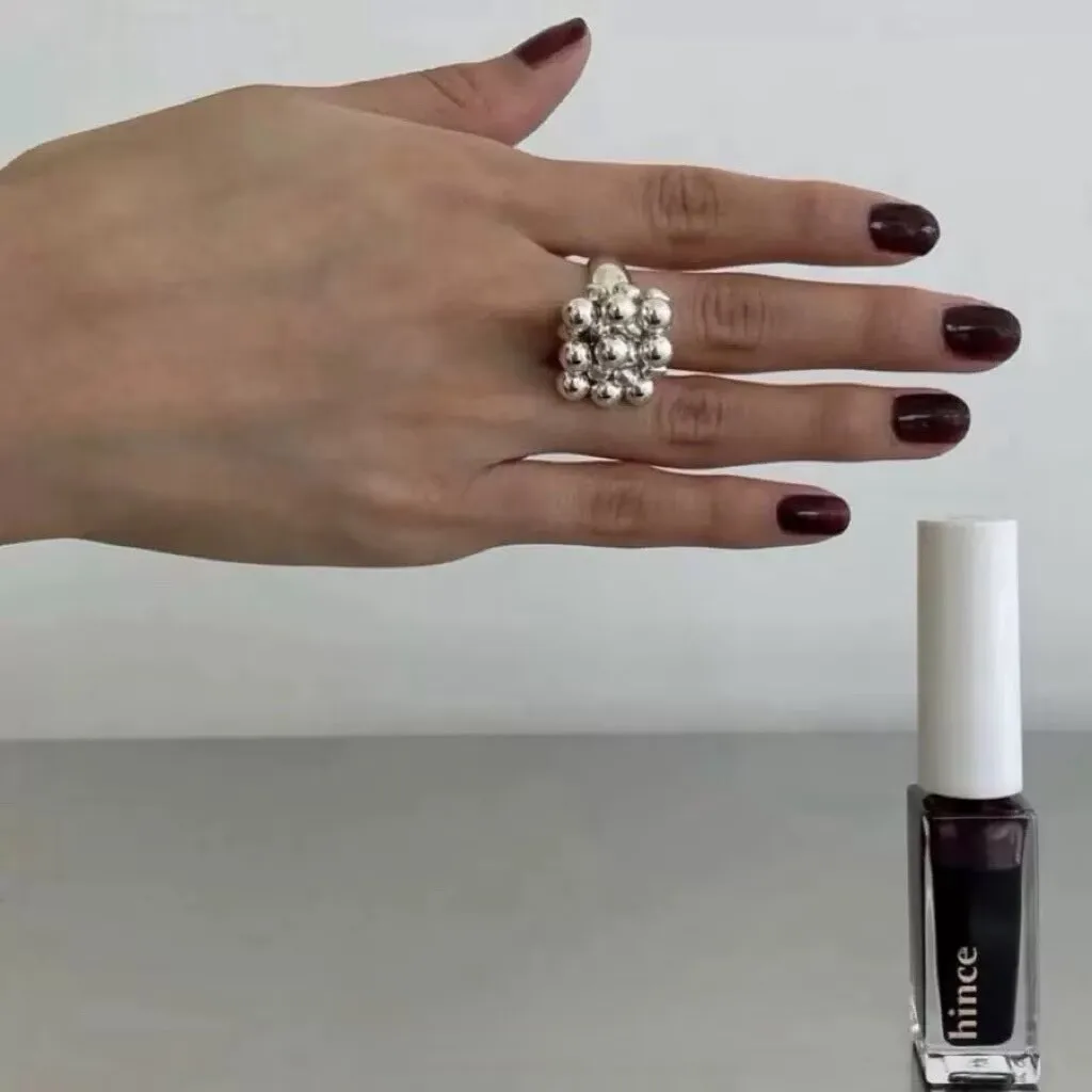 Withered Love Bead Ring, Female Niche, Cold Style, Layered Wearing Index Finger Ring Elegant Party Jewelry Rings Women's Ring
Withered Love Bead Ring, Female Niche, Cold Style, Layered Wearing Index Finger Ring Elegant Party Jewelry Rings Women's Ring