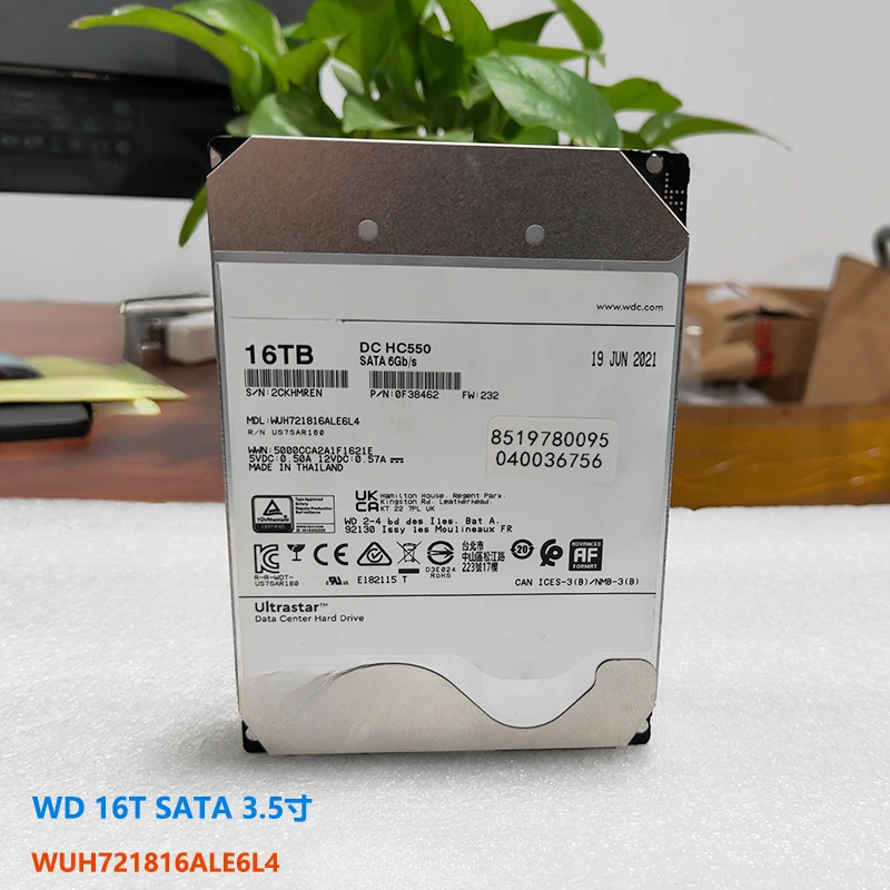 Подходит для соединения гарантия WUH721816ALE6L4 16T SATA жесткий диск HC550
Подходит для соединения гарантия WUH721816ALE6L4 16T SATA жесткий диск HC550