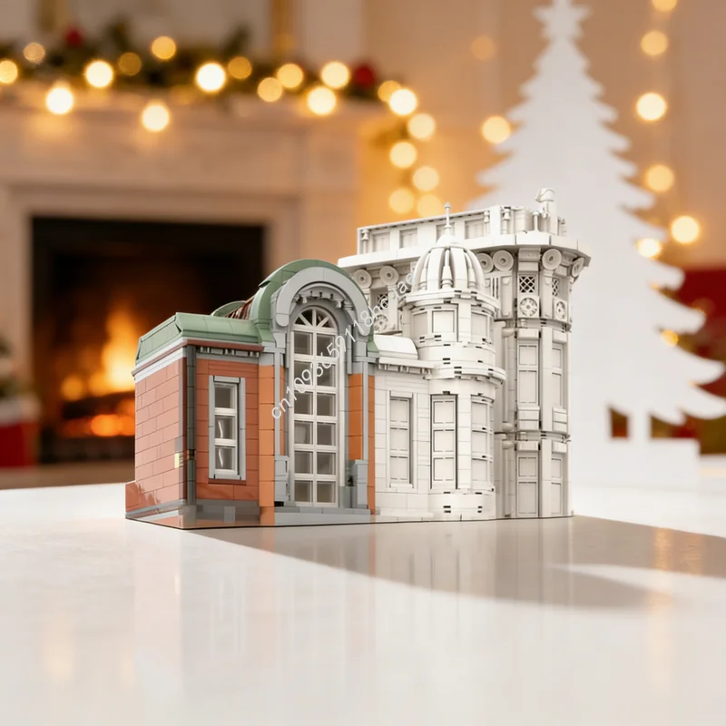 1504pcs MOC Modular Streetscape LVBET Model Building Blocks Toy Assemble Architecture DIY Christmas Gift Creative Idea Brick
1504pcs MOC Modular Streetscape LVBET Model Building Blocks Toy Assemble Architecture DIY Christmas Gift Creative Idea Brick