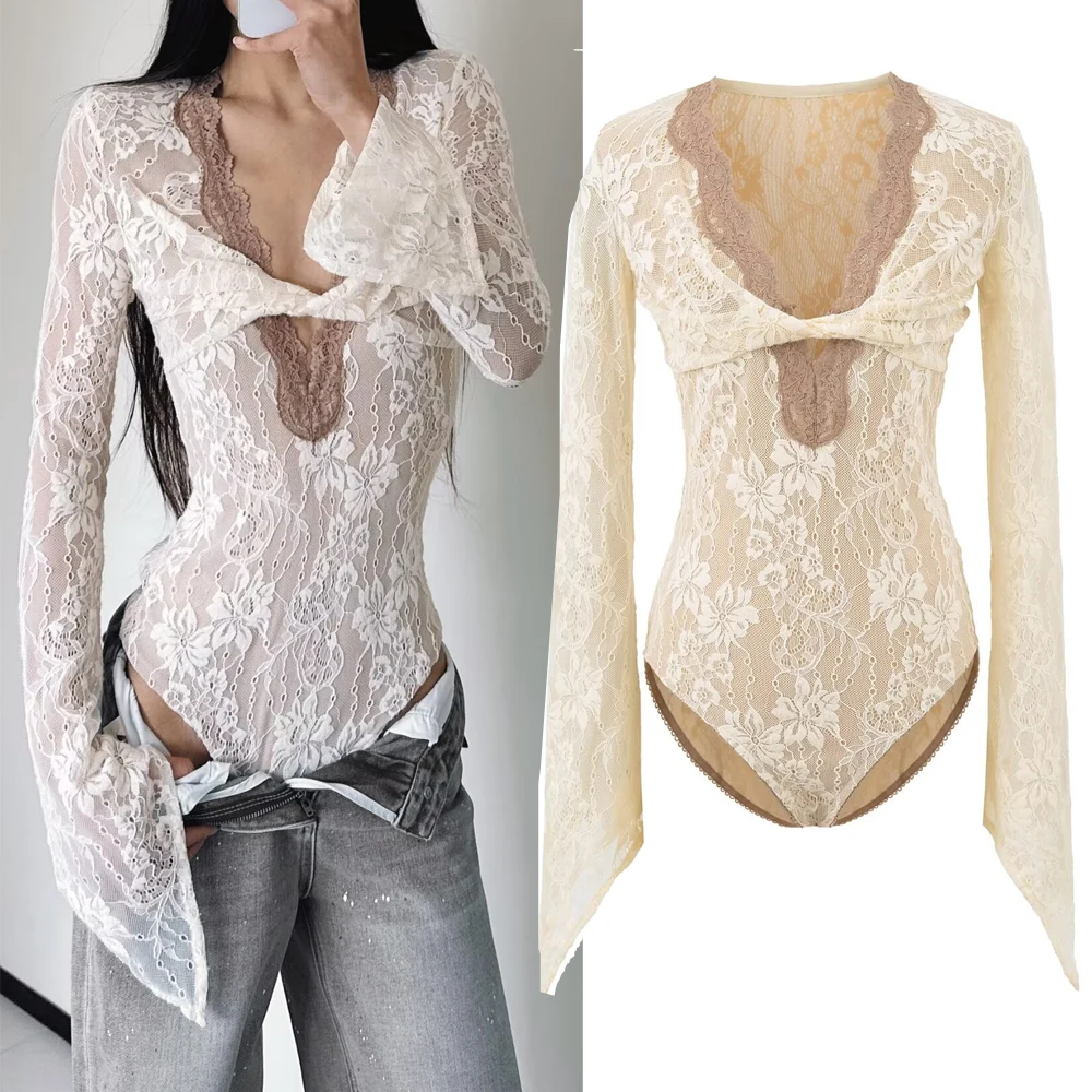 Сексуальный кружевной двухслойный топ с вышивкой для женщин, прямые брюки с высокой талией для повседневной носки, из полиэфирного волокна
Сексуальный кружевной двухслойный топ с вышивкой для женщин, прямые брюки с высокой талией для повседневной носки, из полиэфирного волокна