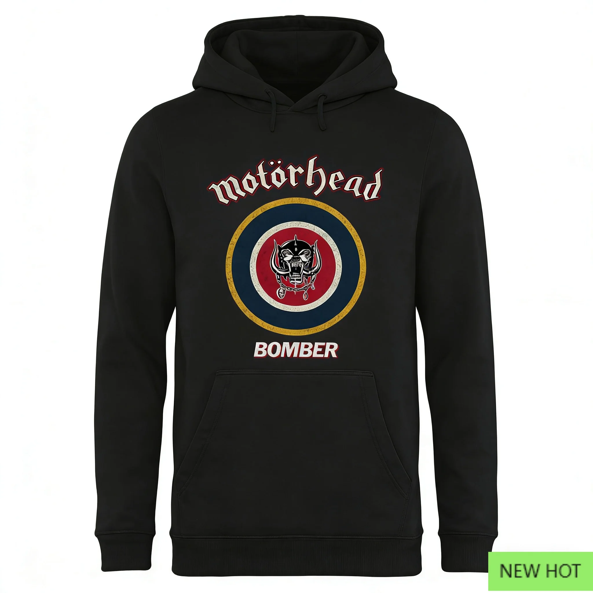 Толстовка с рисунком Motörhead Bomber Target, толстовка в стиле хэви-метал, идеально подходит для фанатов, Who Love Band Style и Wild Edgy Vibe
Толстовка с рисунком Motörhead Bomber Target, толстовка в стиле хэви-метал, идеально подходит для фанатов, Who Love Band Style и Wild Edgy Vibe