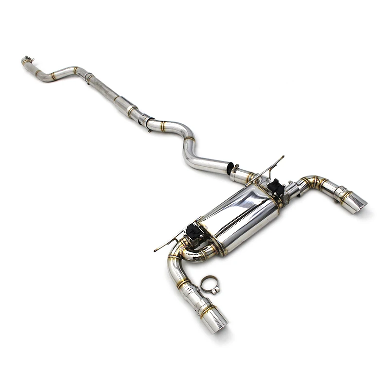 Deleville 304 stainless steel catback exhaust pipe For BMW B58 F30 340/340i F36 440/440I 3.0T 2016-2023 valve controlled muffler
Deleville 304 stainless steel catback exhaust pipe For BMW B58 F30 340/340i F36 440/440I 3.0T 2016-2023 valve controlled muffler