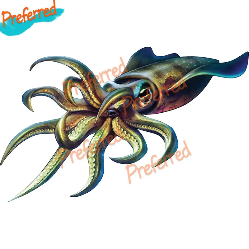 Personality Car Stickers Realistic Squid Car Stickers Fishing Sunscreen Waterproof Auto Parts Motorcycle Vinyl Decals
Personality Car Stickers Realistic Squid Car Stickers Fishing Sunscreen Waterproof Auto Parts Motorcycle Vinyl Decals