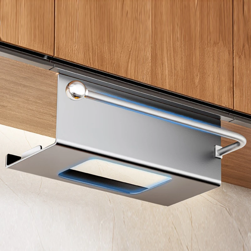 AOBT Stainless Steel Kitchen Paper Towel Rack Cabinet Hanging Holder Wet Wipes Tissue Roll Storage Box Organizer for Kitchen
AOBT Stainless Steel Kitchen Paper Towel Rack Cabinet Hanging Holder Wet Wipes Tissue Roll Storage Box Organizer for Kitchen