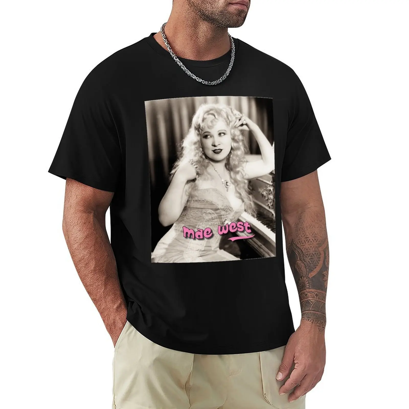 Mae West Classic T-Shirt Funny t-shirt plus sizes sports fans graphic t shirts mens graphic t-shirts anime
Mae West Classic T-Shirt Funny t-shirt plus sizes sports fans graphic t shirts mens graphic t-shirts anime