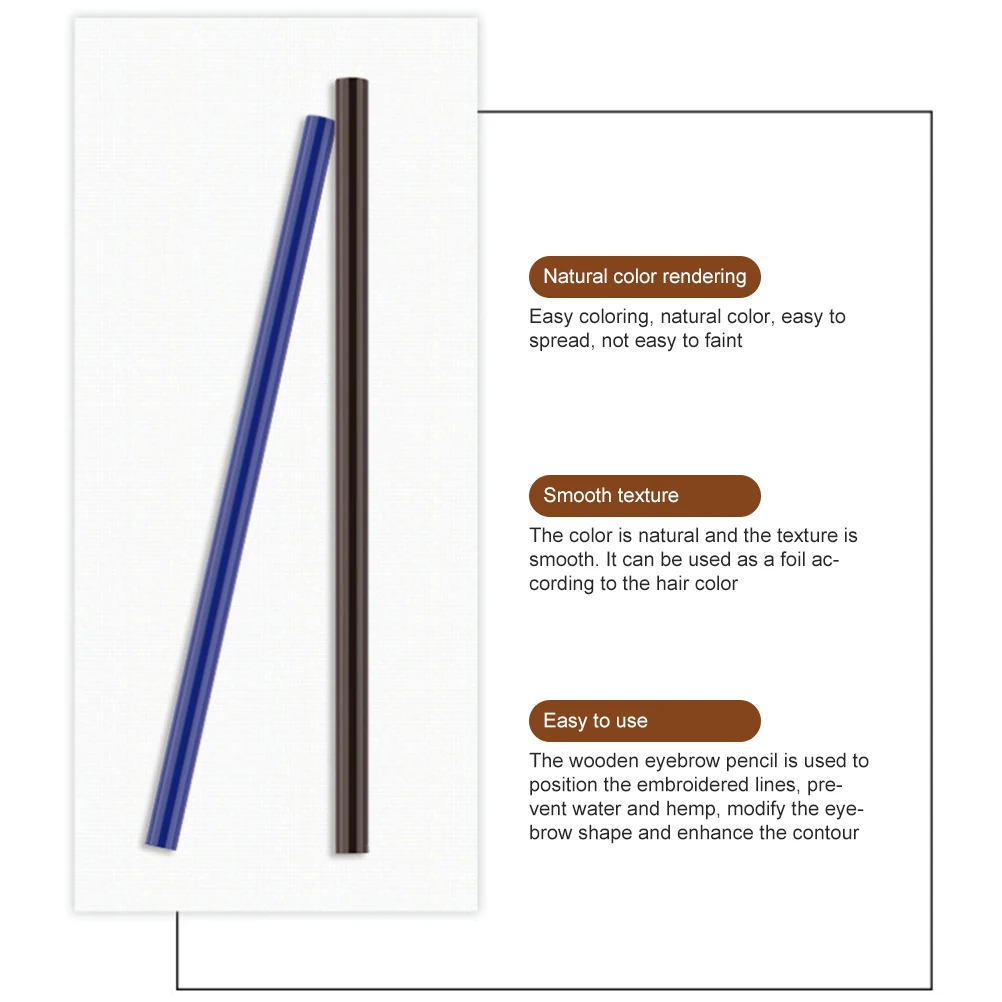 8pcs Eyebrow Pencil Eyeliner Wooden Makeup Supplies Natural Color Smooth Texture Practical Design Enhances Features
8pcs Eyebrow Pencil Eyeliner Wooden Makeup Supplies Natural Color Smooth Texture Practical Design Enhances Features