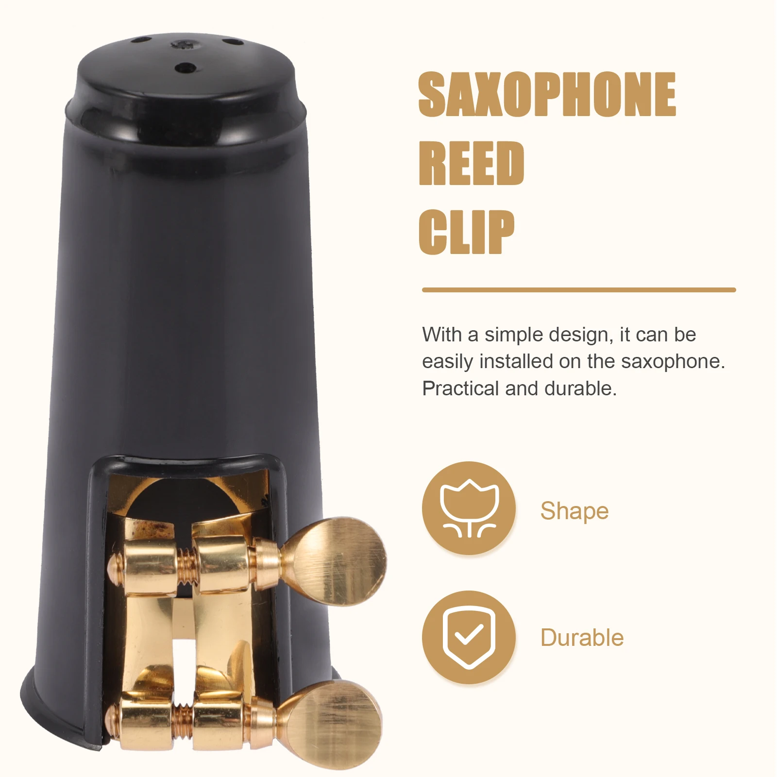 Saxophone Hat Tenor Mouthpiece Ligature Musical Instrument Accessories Brass Alto Soprano Clamp
Saxophone Hat Tenor Mouthpiece Ligature Musical Instrument Accessories Brass Alto Soprano Clamp