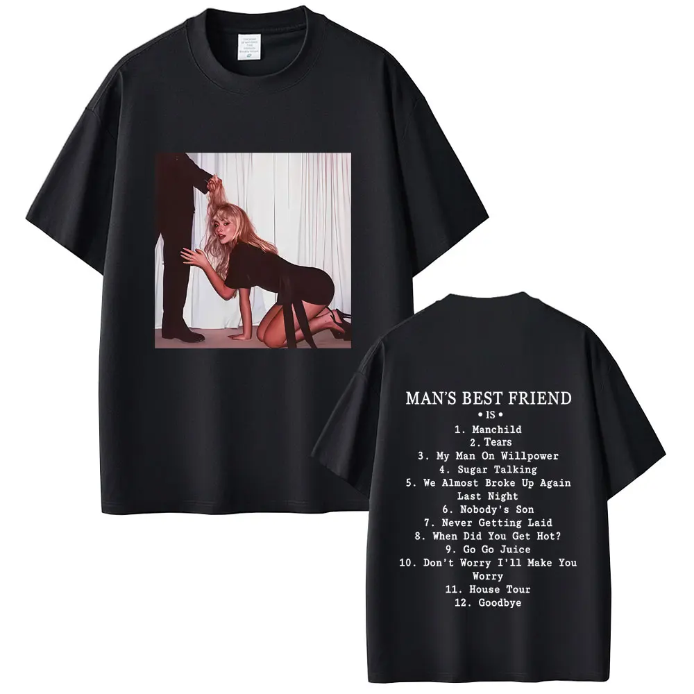 Sabrina Carpenter Man's Best Friend Album Graphic T Shirts Male Vintage Streetwear Men Women Fashion Casual Oversized T-shirt 
Sabrina Carpenter Man's Best Friend Album Graphic T Shirts Male Vintage Streetwear Men Women Fashion Casual Oversized T-shirt