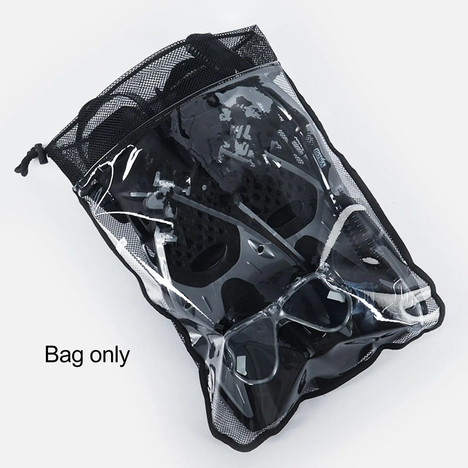 Mesh Snorkel Bag Snorkel Fins Bag, Mask Snorkels Pouch, Portable Mesh Gear Bag Swim Bag for Spearfishing, Water Sports
Mesh Snorkel Bag Snorkel Fins Bag, Mask Snorkels Pouch, Portable Mesh Gear Bag Swim Bag for Spearfishing, Water Sports