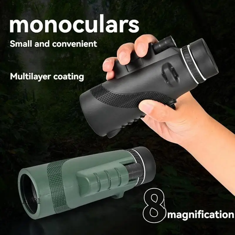 New-Monoscope 8 Times Mirror 8 Times Magnification Outdoor Equipment Hand-Held Monocular Glasses
New-Monoscope 8 Times Mirror 8 Times Magnification Outdoor Equipment Hand-Held Monocular Glasses