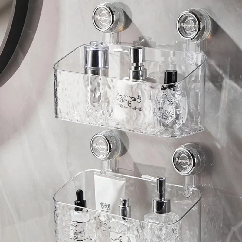 1Pcs Rotating Suction Cup Storage Rack Suction Cup Storage Box Organizing And Storage Box Transparent,L
1Pcs Rotating Suction Cup Storage Rack Suction Cup Storage Box Organizing And Storage Box Transparent,L