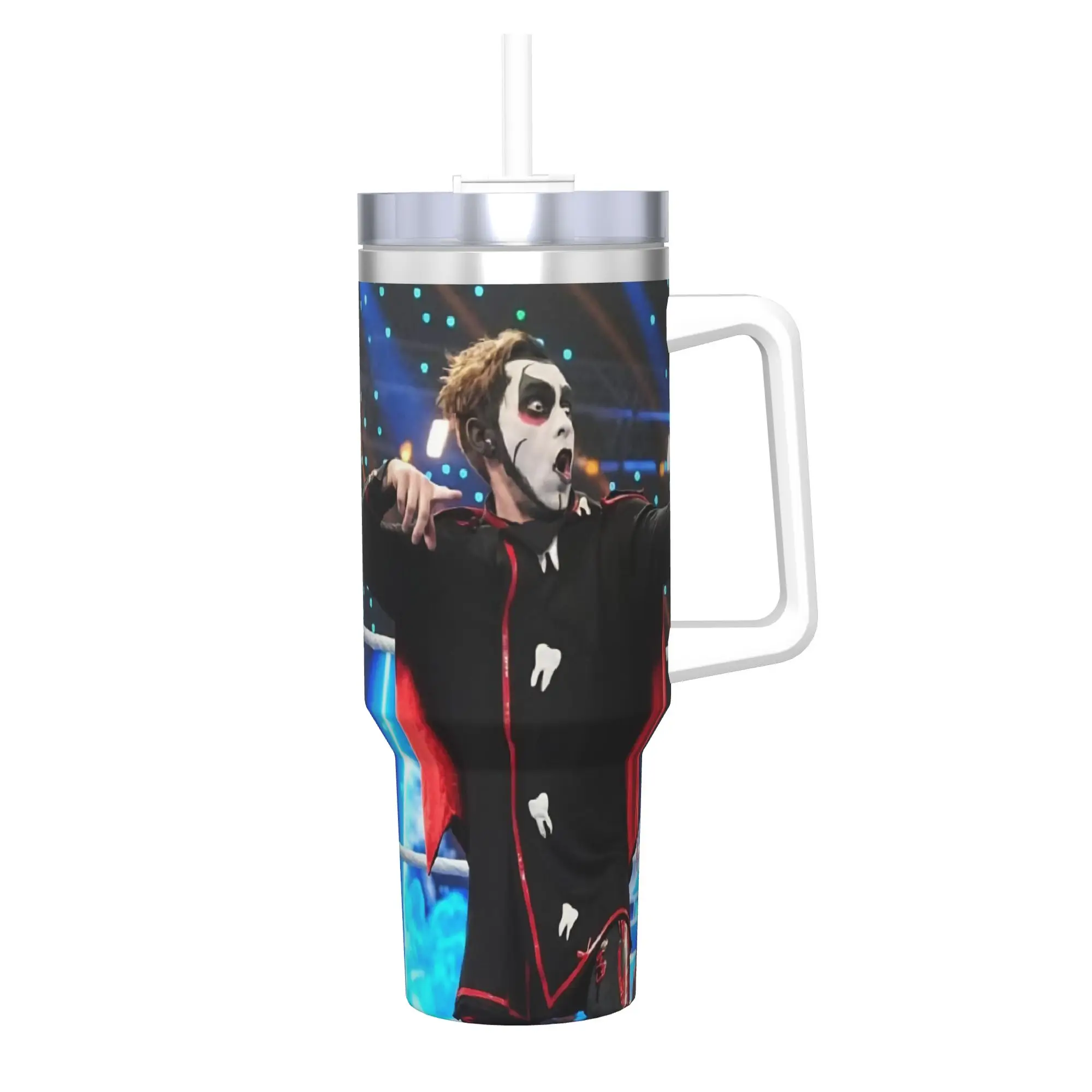 Danhausen You Are Cursed Tumbler Vacuum Insulated Wrestler Coffee Cups Stainless Steel Car Mugs Spill Proof 40oz
Danhausen You Are Cursed Tumbler Vacuum Insulated Wrestler Coffee Cups Stainless Steel Car Mugs Spill Proof 40oz