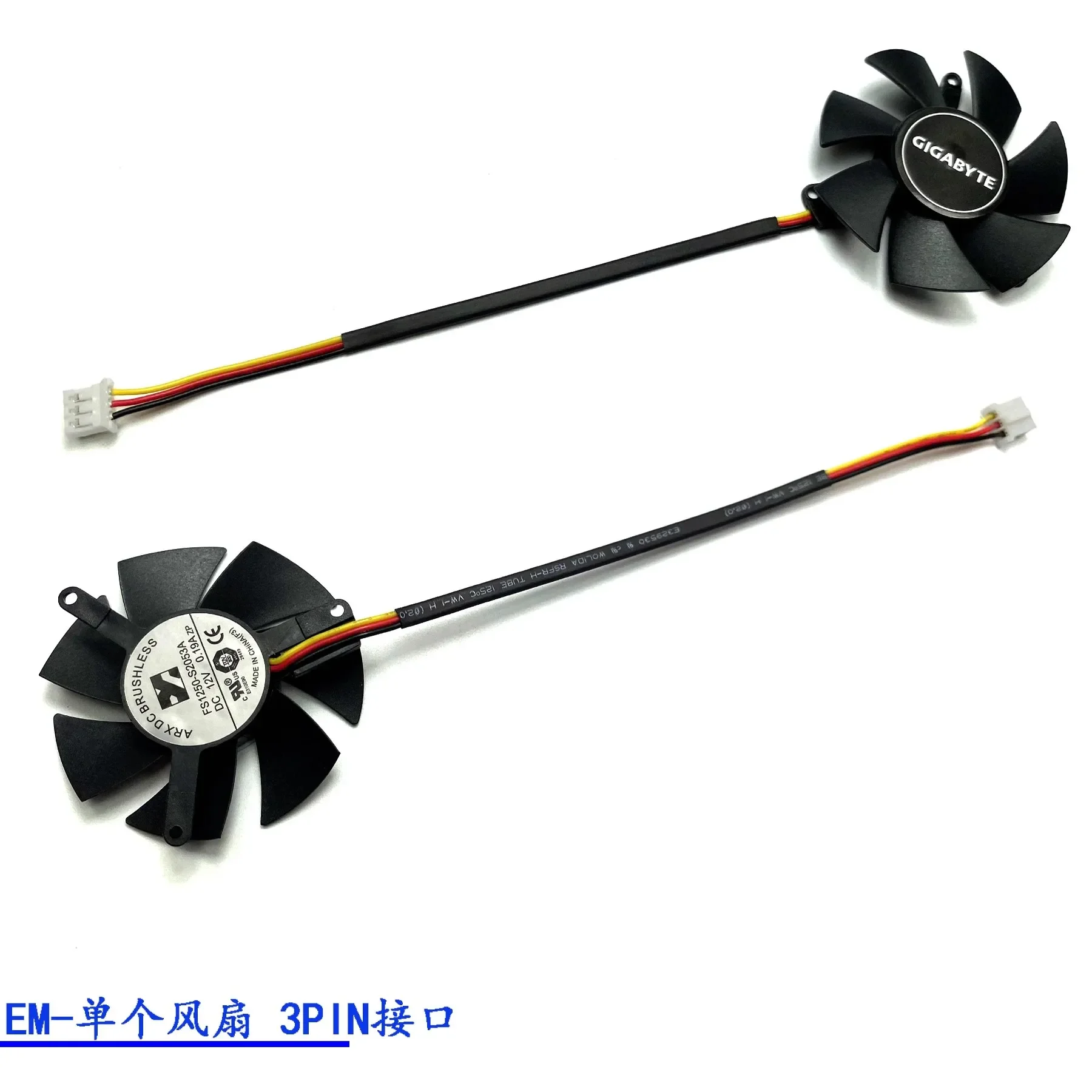 Новый 2-контактный/3-контактный вентилятор для видеокарты Gigabyte GTX1650 4GB (полувысокая, низкопрофильная) FS1250-S2053A
Новый 2-контактный/3-контактный вентилятор для видеокарты Gigabyte GTX1650 4GB (полувысокая, низкопрофильная) FS1250-S2053A