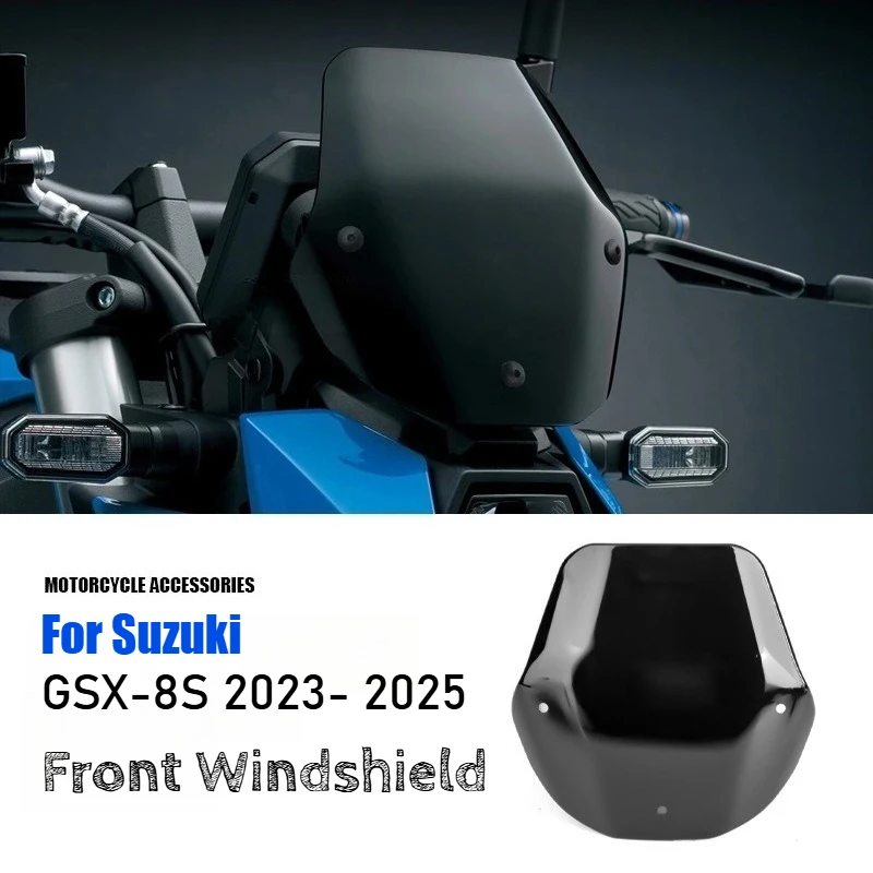For Suzuki GSX-8S GSX8S GSX 8S 2023 2024 2025 Motorcycle Wind Screen Windshield Visor Deflector Front Windscreen Accessories
For Suzuki GSX-8S GSX8S GSX 8S 2023 2024 2025 Motorcycle Wind Screen Windshield Visor Deflector Front Windscreen Accessories