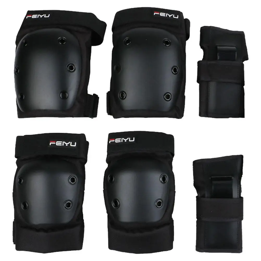 6 Pcs Knee Protection Set Durable Safe Adult Elbow Guard Guards Skating Roller Sports Impact Resistance Wearproof
6 Pcs Knee Protection Set Durable Safe Adult Elbow Guard Guards Skating Roller Sports Impact Resistance Wearproof