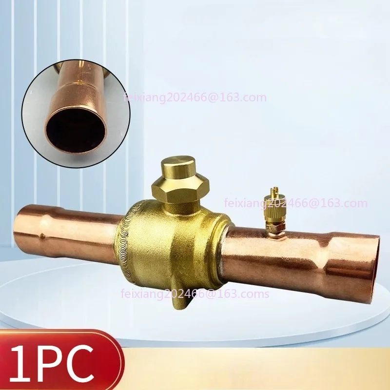 1PC Refrigerant Ball Valve SGB Air Conditioning Cold Storage Shut-off Valve 10 12 22mm Refrigerantion Valve
1PC Refrigerant Ball Valve SGB Air Conditioning Cold Storage Shut-off Valve 10 12 22mm Refrigerantion Valve