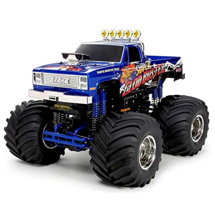 Off-Road 4WD Truck Kit, ABS Plastic, Black, Super Clod Buster Style with Electric Power
Off-Road 4WD Truck Kit, ABS Plastic, Black, Super Clod Buster Style with Electric Power