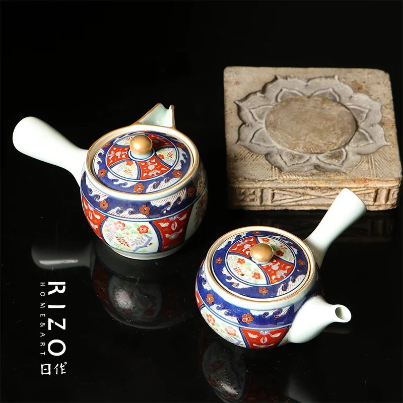 Japanese Arita Yakuze Gun Kiln Ancient Imari Ceramic Side Handle Tea Pot Rattan Wer Urgent Beard
Japanese Arita Yakuze Gun Kiln Ancient Imari Ceramic Side Handle Tea Pot Rattan Wer Urgent Beard