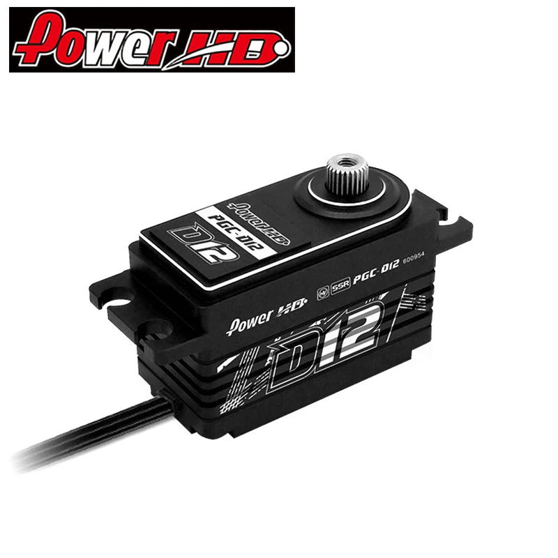Power HD D12 HV Coreless Servo 6.0-7.4v 12.5kg 0.059sec Steering Gear for 1/10 Electric Drift Vehicle RC Racing Car
Power HD D12 HV Coreless Servo 6.0-7.4v 12.5kg 0.059sec Steering Gear for 1/10 Electric Drift Vehicle RC Racing Car