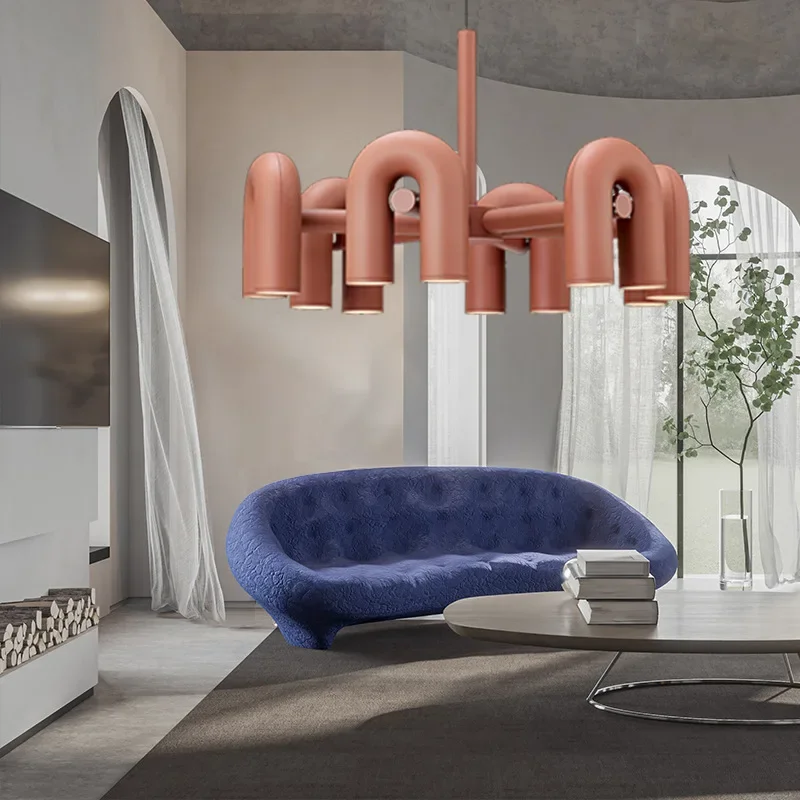SANDYHA Nordic Macaron Chandeliers U Shape LED Pendant Lamps Creative Living Room Office Bar Home Decor Indoor Lighting Fixture
SANDYHA Nordic Macaron Chandeliers U Shape LED Pendant Lamps Creative Living Room Office Bar Home Decor Indoor Lighting Fixture