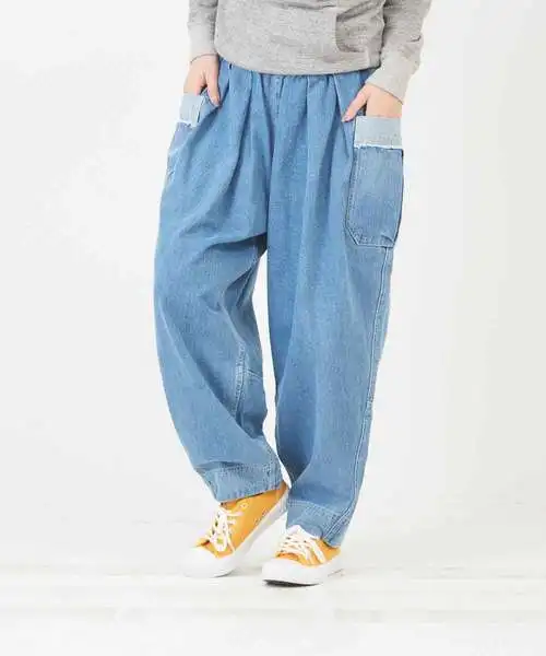 High Waist Loose Fit Cotton Denim Jeans Women's Autumn 2025 Washed out Lightened Elastic Waist Jeans CUE SUGAR
High Waist Loose Fit Cotton Denim Jeans Women's Autumn 2025 Washed out Lightened Elastic Waist Jeans CUE SUGAR