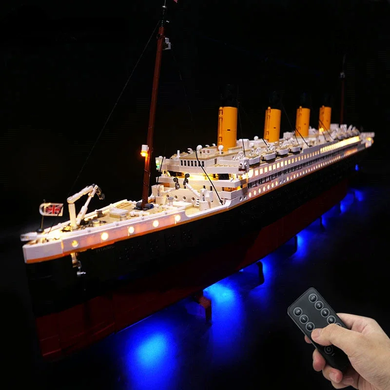 Not Included Building Blocks LED Light Kit for Titanic 10294 Gift Building Blocks City Bricks DIY Lamp Toys Set
Not Included Building Blocks LED Light Kit for Titanic 10294 Gift Building Blocks City Bricks DIY Lamp Toys Set