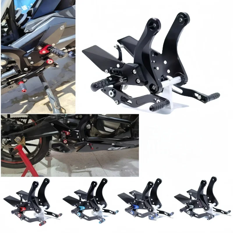 For CFMOTO CF MOTO 250NK NK250 250 250SR MY22 Motorcycle MODIFIED Raised Footrest Adjustable Rearset Footpeg Kit
For CFMOTO CF MOTO 250NK NK250 250 250SR MY22 Motorcycle MODIFIED Raised Footrest Adjustable Rearset Footpeg Kit