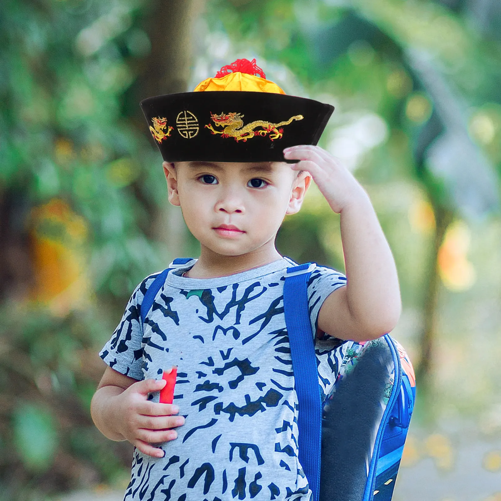 Аксессуар для косплея: Азиатская старинная шляпа в стиле Цин с китайскими косами и восточным хвостом-косой, реквизит для вечеринок и выступлений
Аксессуар для косплея: Азиатская старинная шляпа в стиле Цин с китайскими косами и восточным хвостом-косой, реквизит для вечеринок и выступлений