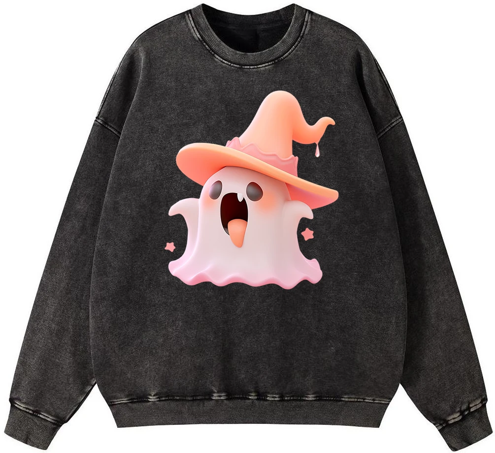 Halloween Ghost Women Vintage Washed Cotton Sweatshirt Hip Hop Loose Autumn Pullover Cartoons Fleece Hoodie Clothing
Halloween Ghost Women Vintage Washed Cotton Sweatshirt Hip Hop Loose Autumn Pullover Cartoons Fleece Hoodie Clothing