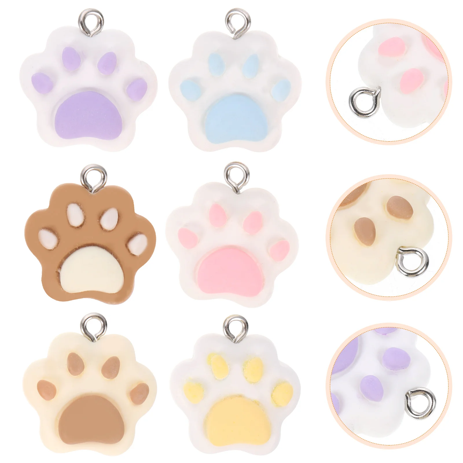 18 Pcs Resin Accessories Pet Charms for Paws Cute Pendant Dog Animal Keychain Print
18 Pcs Resin Accessories Pet Charms for Paws Cute Pendant Dog Animal Keychain Print