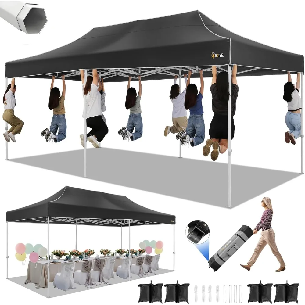 HOTEEL 10x20 Pop up Canopy Tent for Parties, Heavy Duty Easy Setup Tent Without Sidewalls, Outdoor Commercial Instant Gazebo for
HOTEEL 10x20 Pop up Canopy Tent for Parties, Heavy Duty Easy Setup Tent Without Sidewalls, Outdoor Commercial Instant Gazebo for