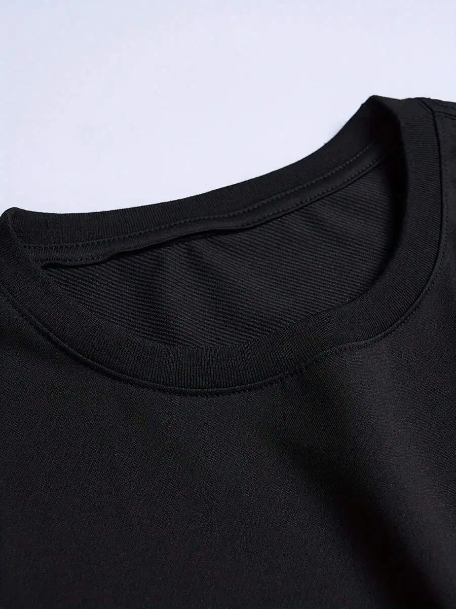 Mens Summer Short Sleeve T-Shirt With Letter Print
Mens Summer Short Sleeve T-Shirt With Letter Print