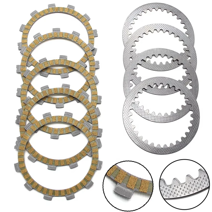 Motorcycle Clutch Friction Disc Plate Kit For Suzuki GIXXER155 GSX150F GSX-R125 GSX150 GSX-R150 Gixxer RFL8/RFXL8 MFL8/MFXL8
Motorcycle Clutch Friction Disc Plate Kit For Suzuki GIXXER155 GSX150F GSX-R125 GSX150 GSX-R150 Gixxer RFL8/RFXL8 MFL8/MFXL8