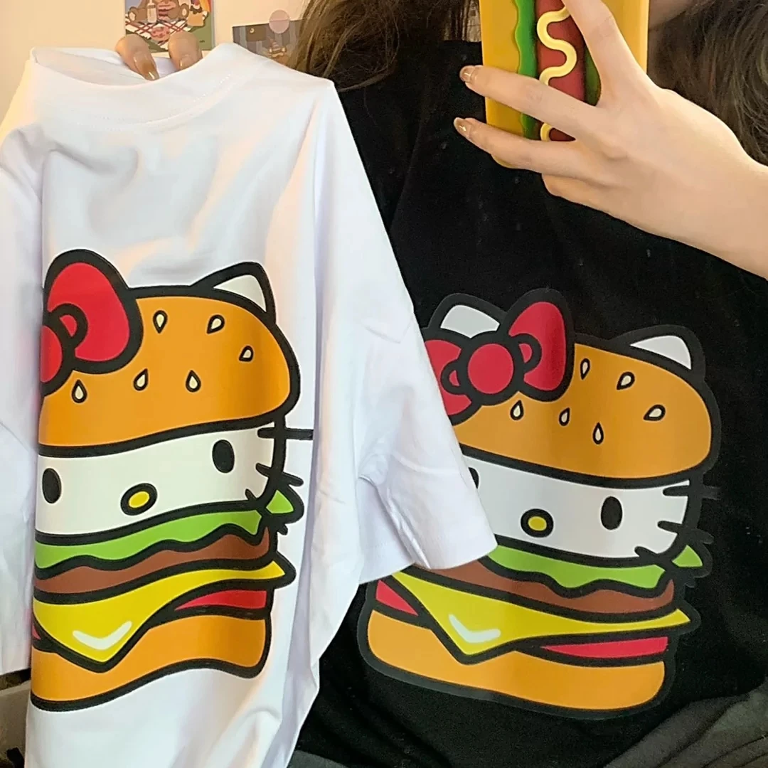 Hamburg Kitt.y Cute Style Womans T Shirt Cotton Leisure Tee Clothing Anime Fashion T-Shirts Outdoor Popular Short Sleeved
Hamburg Kitt.y Cute Style Womans T Shirt Cotton Leisure Tee Clothing Anime Fashion T-Shirts Outdoor Popular Short Sleeved