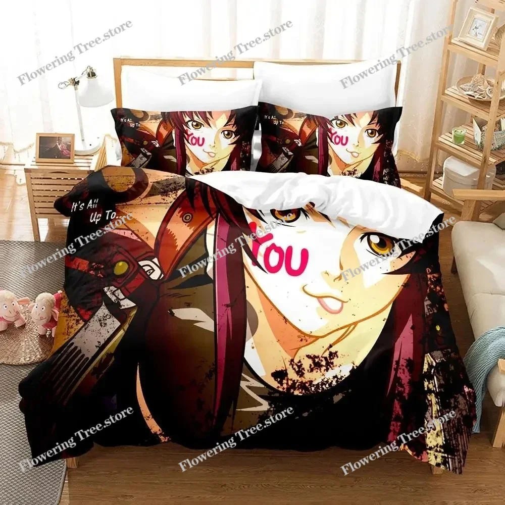 Anime Black Lagoon Bedding Set Duvet Cover Bed Set Quilt Cover Pillowcase Comforter king Queen Size Boys Adult Bedding Set
Anime Black Lagoon Bedding Set Duvet Cover Bed Set Quilt Cover Pillowcase Comforter king Queen Size Boys Adult Bedding Set