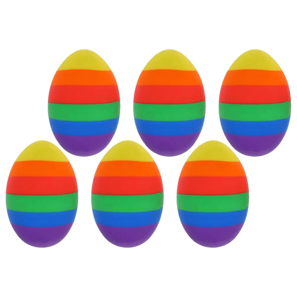 6 Pcs Pencil Easter Egg Eraser Student Erasers Creative Stationery Supplies Kawaii
6 Pcs Pencil Easter Egg Eraser Student Erasers Creative Stationery Supplies Kawaii