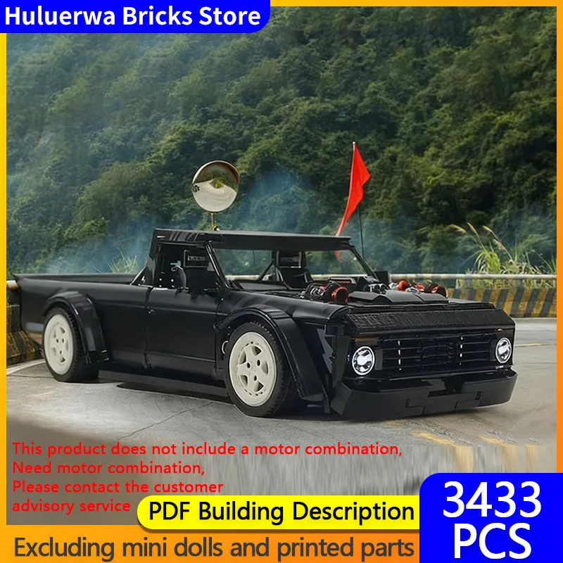 Speed Racing Car Model MOC Building Bricks F-150 Racing Car Modular Technology Gifts Holiday Assemble Children Toys Suit 
Speed Racing Car Model MOC Building Bricks F-150 Racing Car Modular Technology Gifts Holiday Assemble Children Toys Suit