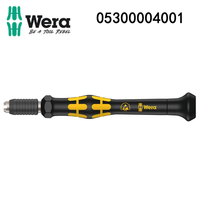 Wera Tools 05300004001 Kraftform Micro ESD Bitholding Screwdriver 97 mm
Wera Tools 05300004001 Kraftform Micro ESD Bitholding Screwdriver 97 mm