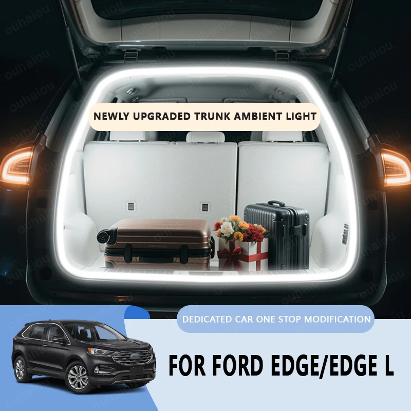For Ford EDGE/EDGE L trunk light modification light Atmosphere lights White warm white Rear Trunk LED Light Bar
For Ford EDGE/EDGE L trunk light modification light Atmosphere lights White warm white Rear Trunk LED Light Bar