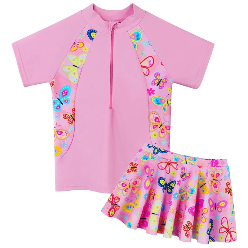 BAOHULU 3 - 12 Years Girls Swimsuit Two Piece Set UPF 50+ UV Protective Swimwear Children Water Sport Rash Guard
BAOHULU 3 - 12 Years Girls Swimsuit Two Piece Set UPF 50+ UV Protective Swimwear Children Water Sport Rash Guard