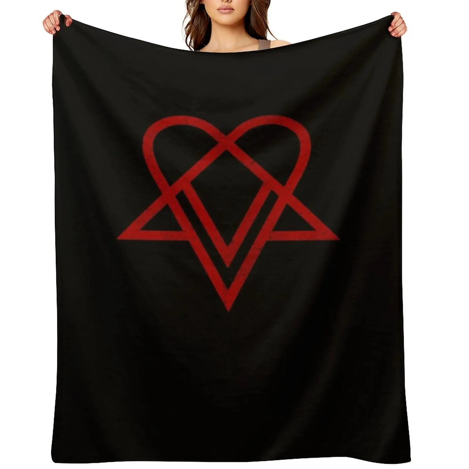 Heartagram Him Band Logo Tee Heartagram symbol Ville Valo Throw Blanket wednesday Bed Quilt Cute Blankets
Heartagram Him Band Logo Tee Heartagram symbol Ville Valo Throw Blanket wednesday Bed Quilt Cute Blankets