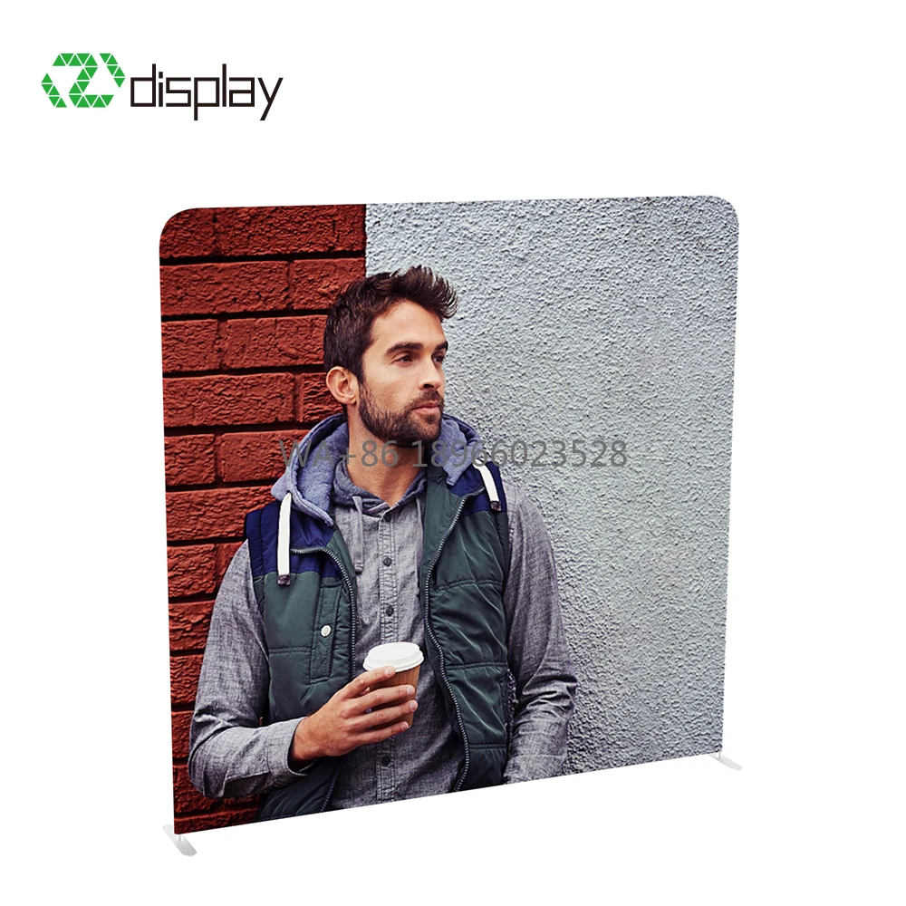 8x8ft Recycled Pillow Case Pop up Photo Booth Exhibition Backdrop Tension Fabric Booth
8x8ft Recycled Pillow Case Pop up Photo Booth Exhibition Backdrop Tension Fabric Booth
