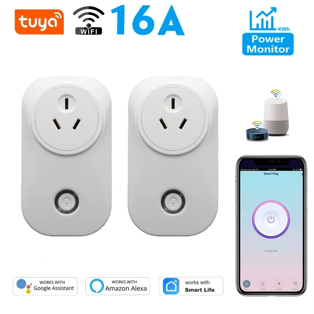 Умная розетка Tuya Wi-Fi, адаптер AU, приложение Smart Life, беспроводное управление, функция мониторинга мощности, розетка Aleax Australia
Умная розетка Tuya Wi-Fi, адаптер AU, приложение Smart Life, беспроводное управление, функция мониторинга мощности, розетка Aleax Australia
