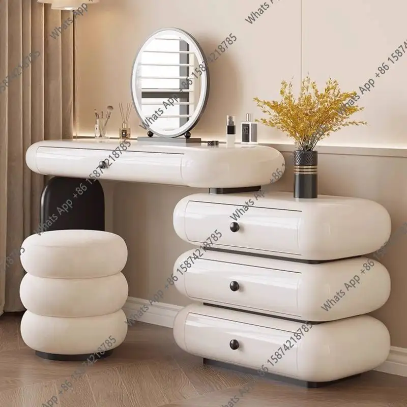 Bn Wooden White Black Vanity Table Nordic Aesthetic Luxury Organizer Dresser Europa Space Saving Tavolo Trucco Home Furniture
Bn Wooden White Black Vanity Table Nordic Aesthetic Luxury Organizer Dresser Europa Space Saving Tavolo Trucco Home Furniture