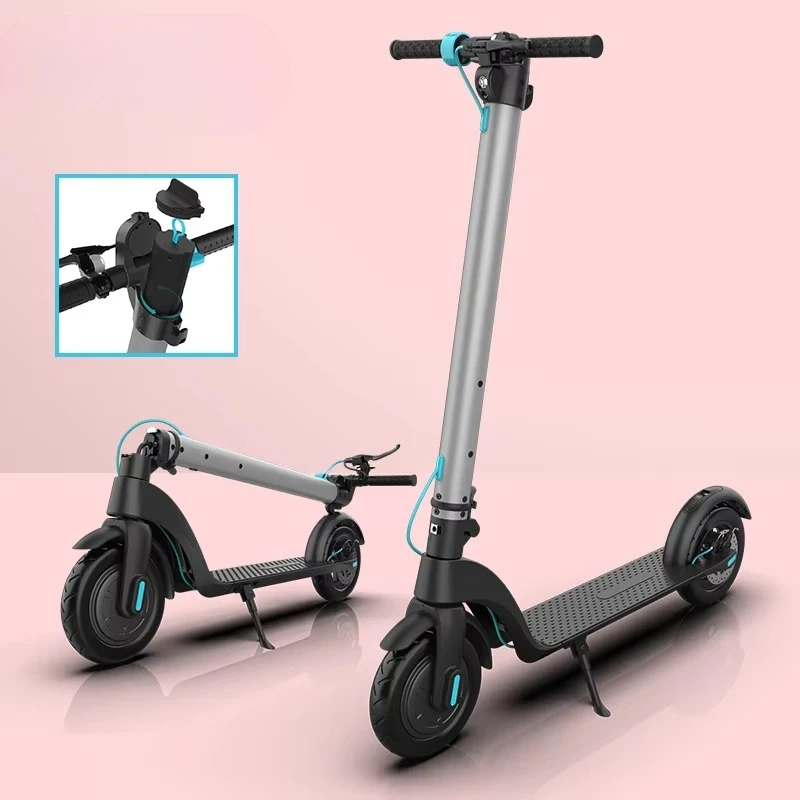 Patented 250W Lithium Battery Off-Road Fast Foldable Two-Wheel Electric Scooter with Electronic Brake and LED Display
Patented 250W Lithium Battery Off-Road Fast Foldable Two-Wheel Electric Scooter with Electronic Brake and LED Display