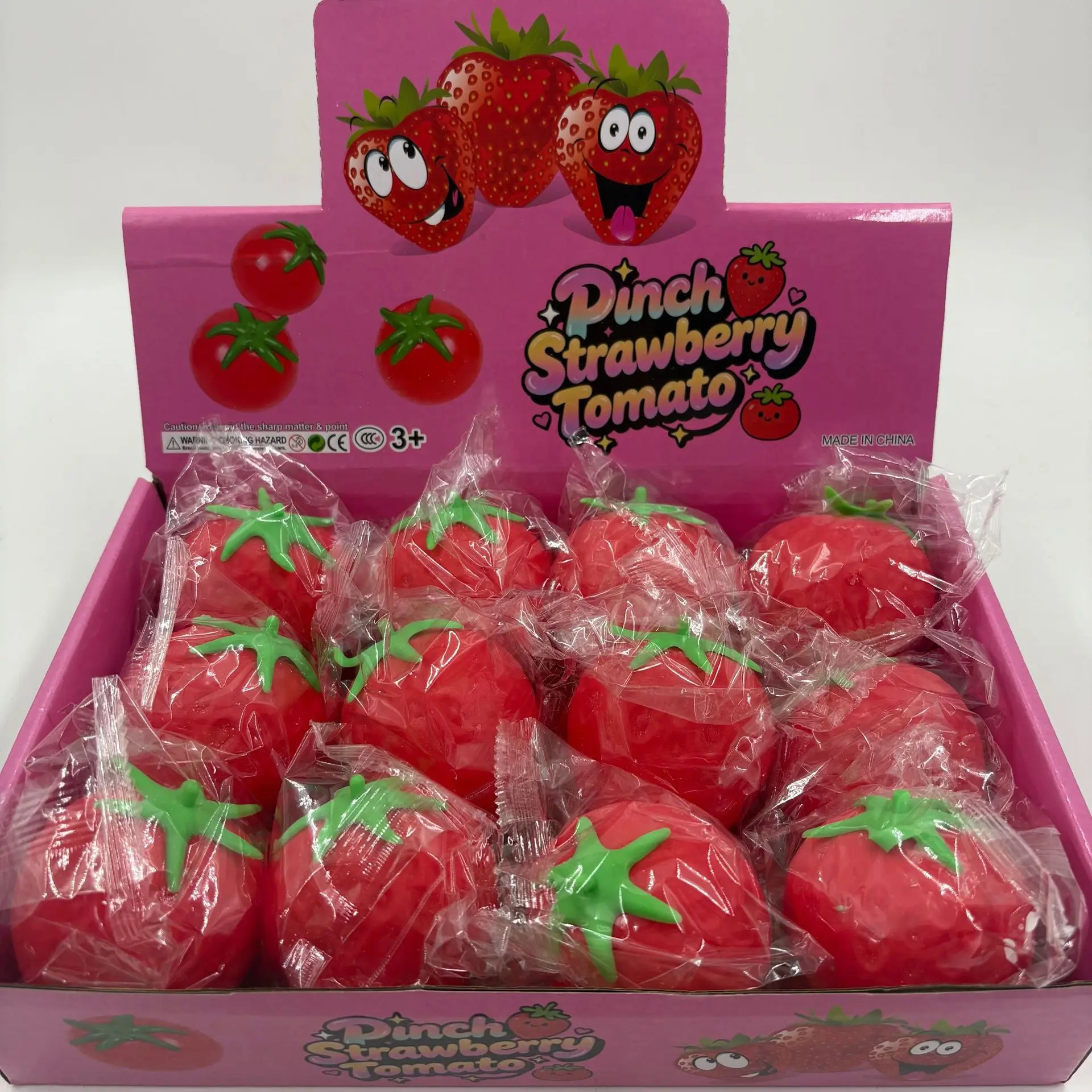 Cross-border decompression strawberry pinch music decompression TPR simulation fruit decompression slow rebound student vent toy wholesale
Cross-border decompression strawberry pinch music decompression TPR simulation fruit decompression slow rebound student vent toy wholesale