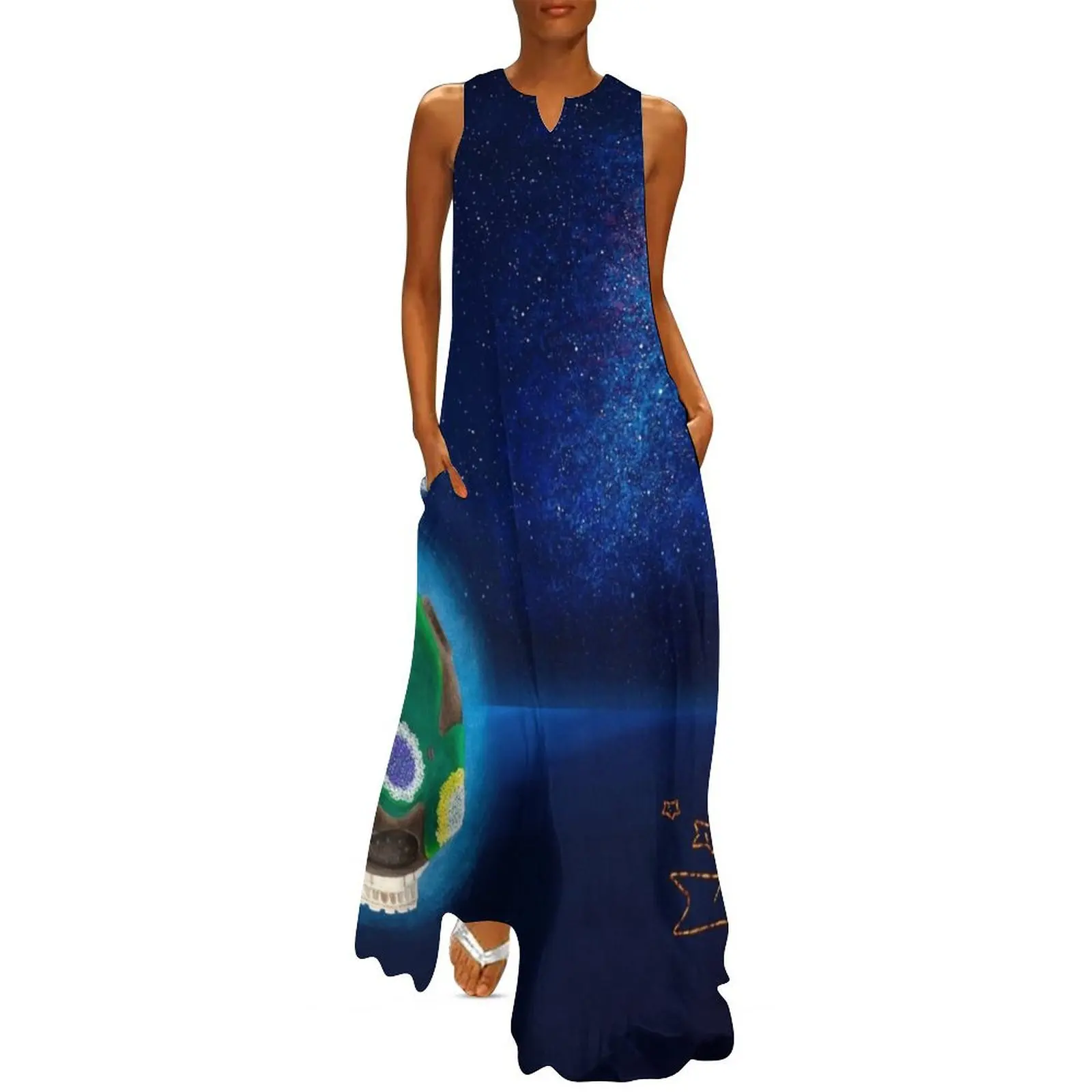 Gateway Galaxy Long Dress summer clothes women's elegant loose dresses Elegant gowns
Gateway Galaxy Long Dress summer clothes women's elegant loose dresses Elegant gowns