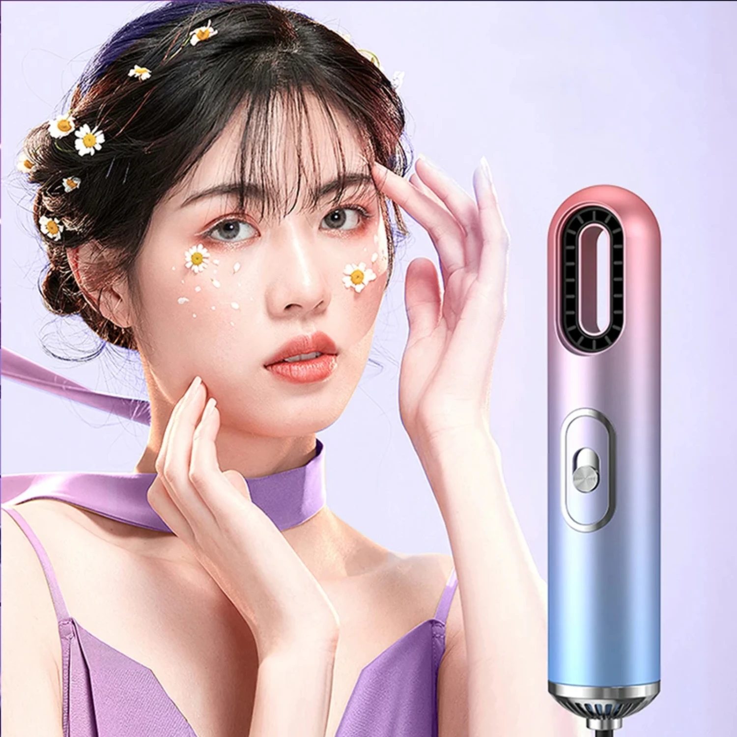 Professional Airflow Style Hair Dryer, Brush, Comb Style Hair Dryer With Nozzle, Mini Portable Straight Hair Brush
Professional Airflow Style Hair Dryer, Brush, Comb Style Hair Dryer With Nozzle, Mini Portable Straight Hair Brush