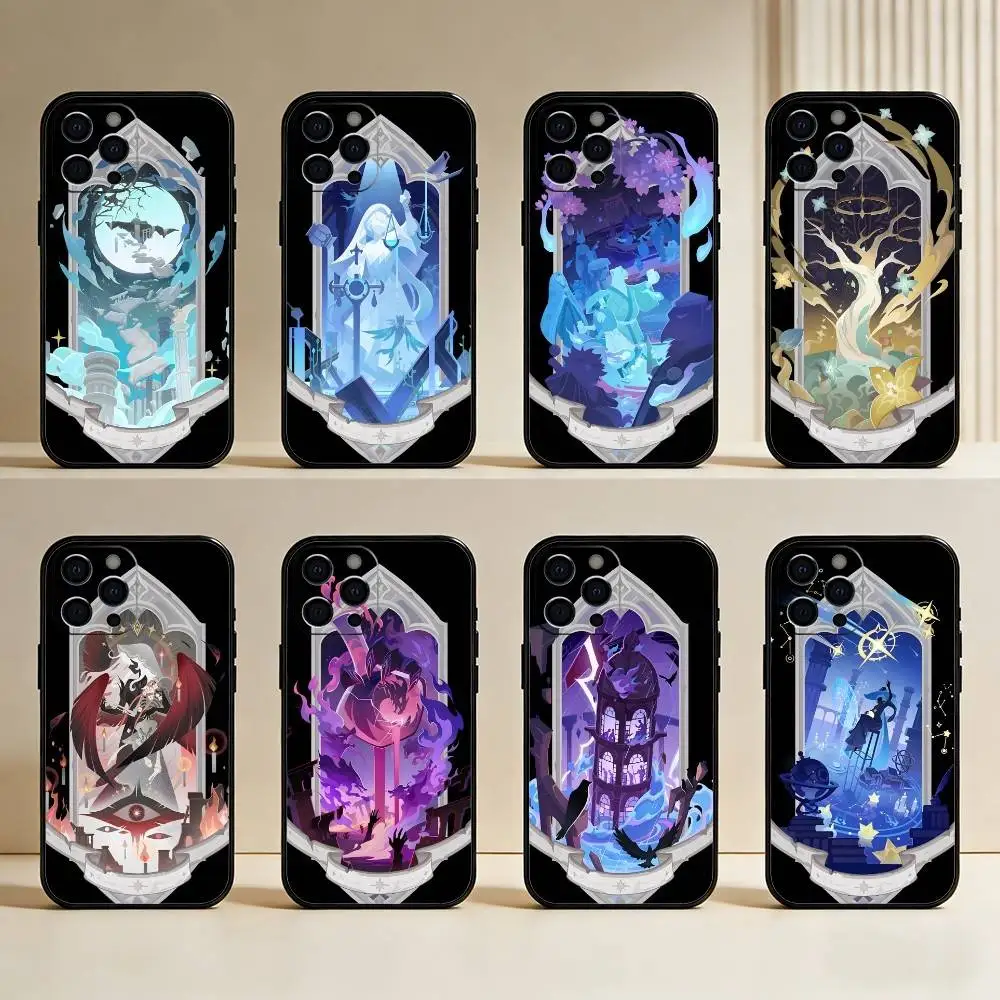 L-Lunar A-Arcanum Cards Printed Phone Case For iPhone17,16,15,14,13,12 Plus,Max Soft Silicone Black Cover
L-Lunar A-Arcanum Cards Printed Phone Case For iPhone17,16,15,14,13,12 Plus,Max Soft Silicone Black Cover