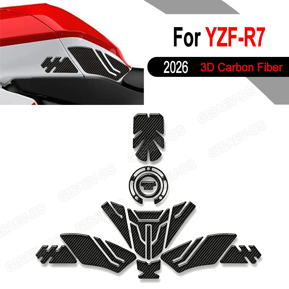 Motorcycle For YZF-R7 YZFR7 YZF R7 Tank Pad Cap Grips Gas Fuel Knee Stickers Decals Protection Carbon Fiber 2026
Motorcycle For YZF-R7 YZFR7 YZF R7 Tank Pad Cap Grips Gas Fuel Knee Stickers Decals Protection Carbon Fiber 2026